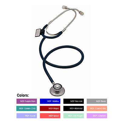MDF Deluxe Dual Head Stethoscope - Click Image to Close